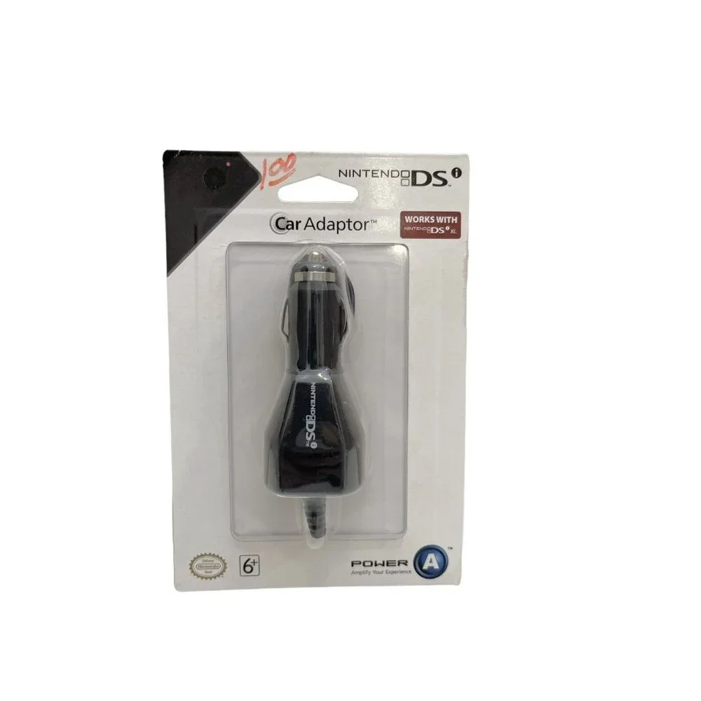 Nintendo DS Car Adapter POWER A Brand New Sealed
